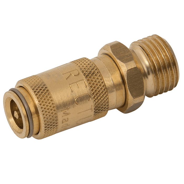 Parker Rectus 1/8" BSPP Male Coupling 20KBAW10MPX - FluidAirFittings
