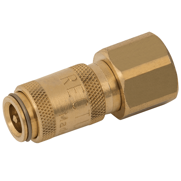 Parker Rectus 1/8" BSPP Female Coupling 20KBIW10MPX - FluidAirFittings