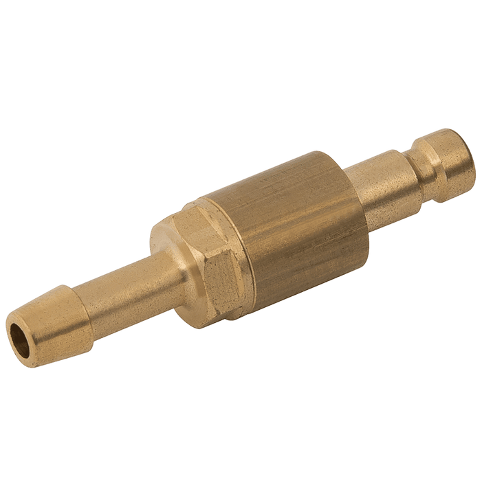 Parker Rectus 04MM Hose Tail Plug DS Brass 20SBTF04MPX - FluidAirFittings