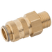 Parker Rectus 1/8" BSPP Male Coupling 21KBAW10MPX - FluidAirFittings