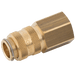 Parker Rectus 1/8" BSPP Female Coupling 21KBIW10MPX - FluidAirFittings