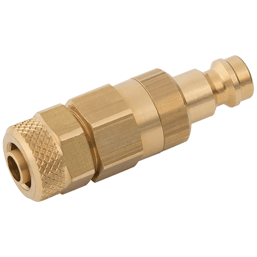 Parker Rectus 04 X 06MM Hose Plug DS Brass 21SBKO06MPX - FluidAirFittings