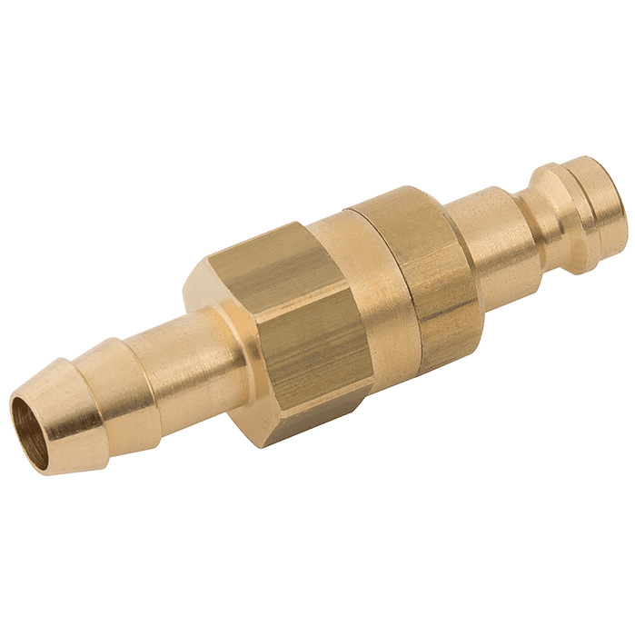 Parker Rectus 08MM Hose Tail Plug DS Brass 21SBTF08MPX - FluidAirFittings