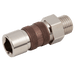 Parker Rectus 1/4" BSPP Male Coupling 21KAAW13MPN0 - FluidAirFittings