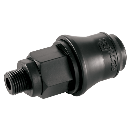 Parker Rectus 1/8" BSPP Male Coupling 21KBAW10DPX - FluidAirFittings
