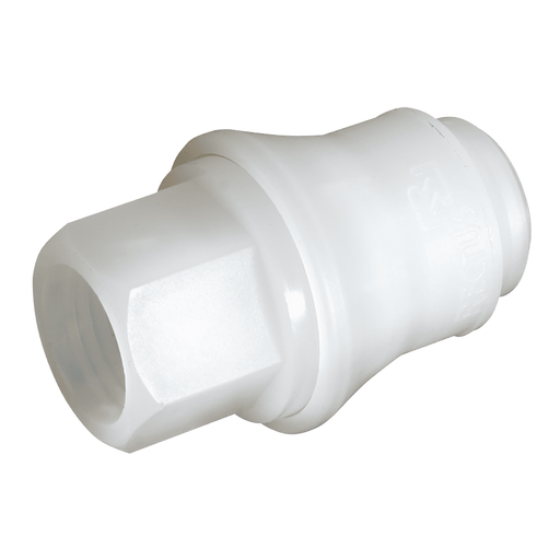 Parker Rectus 1/4" BSPP Female Coupling 21KBIW13FVX - FluidAirFittings