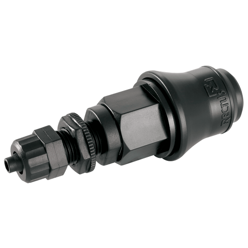 Parker Rectus 6X4MM Bulkhead H.C. Pom Socket 21KBKS06DPX - FluidAirFittings