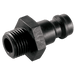 Parker Rectus 1/4" BSPP Male Plug 21SFAW13DXX - FluidAirFittings