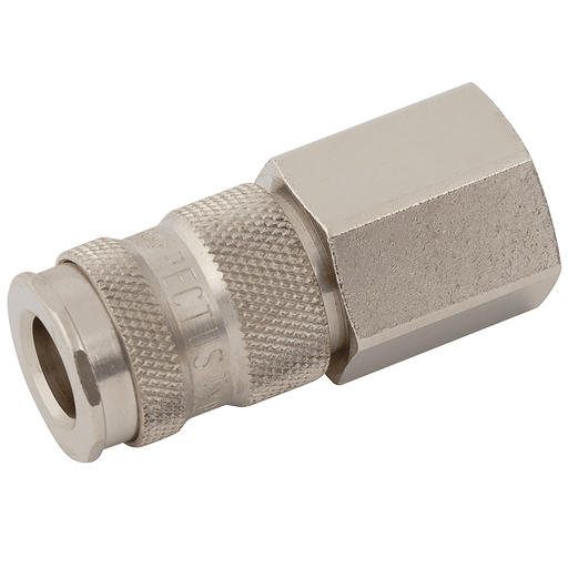 Parker Rectus 3/8" BSPP Female Coupling 23KAIW17MPN - FluidAirFittings