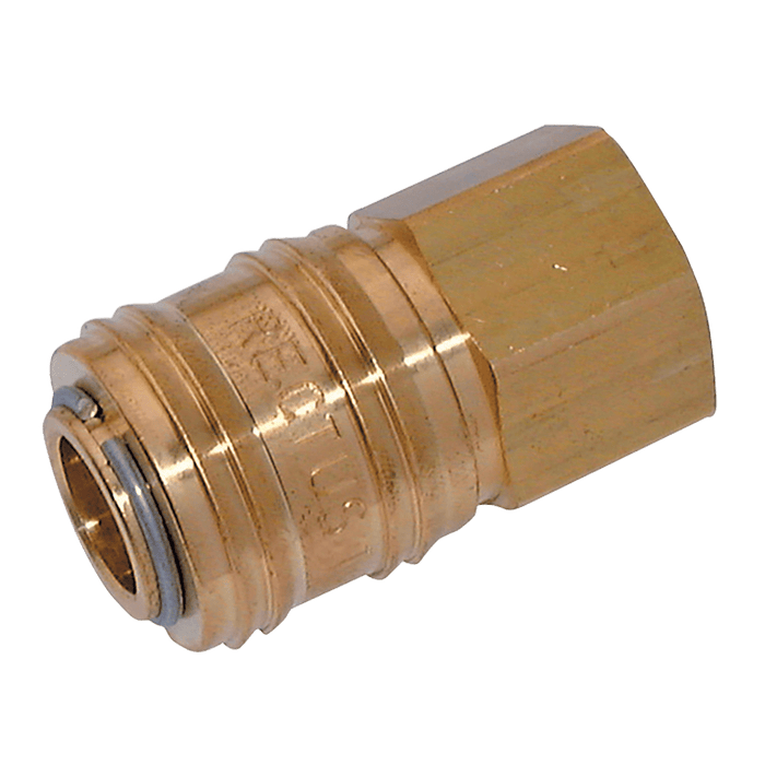 Parker Rectus 1/2" BSPP Female Coupling 24KAIW21MPX - FluidAirFittings