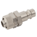 Parker Rectus Tema 12X10MM OD Hose Plug & Nut Brass Nickel 25SFKO12MXN - FluidAirFittings