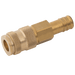 Parker Rectus 10MM Hose Tail Coupling DS Brass 25KBTF10BPX - FluidAirFittings