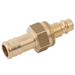 Parker Rectus 8MM Hose Tail Valved Plug 25SBTF08MPX - FluidAirFittings