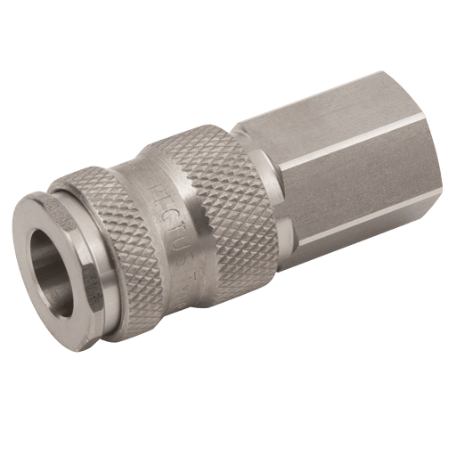 Parker Rectus 3/8" BSPP Female Coupling 25KAIW17RVX - FluidAirFittings