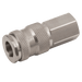 Parker Rectus 3/8" BSPP Female Coupling 25KAIW17RVX - FluidAirFittings