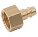 Parker Rectus 3/8" BSPP Female Plug 25SFIW17MXX - FluidAirFittings