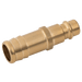 Parker Rectus 08MM Hose Tail Plug Brass Unplated 25SFTF08MXX - FluidAirFittings