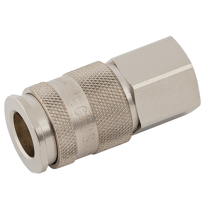 Parker Rectus 3/8" BSPP Female Coupling 27KAIW17MPN - FluidAirFittings