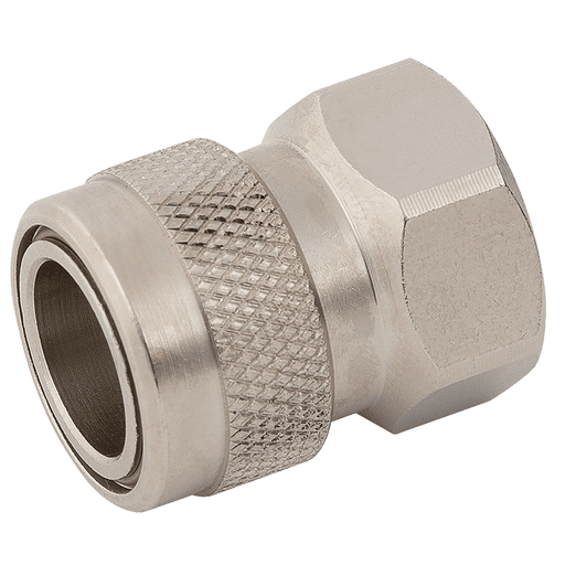 Parker Rectus 1/2" BSPP Female Coupling 41KFIW21MPN - FluidAirFittings