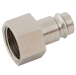 Parker Rectus 1/2" BSPP Female Plug 41SFIW21MXN - FluidAirFittings