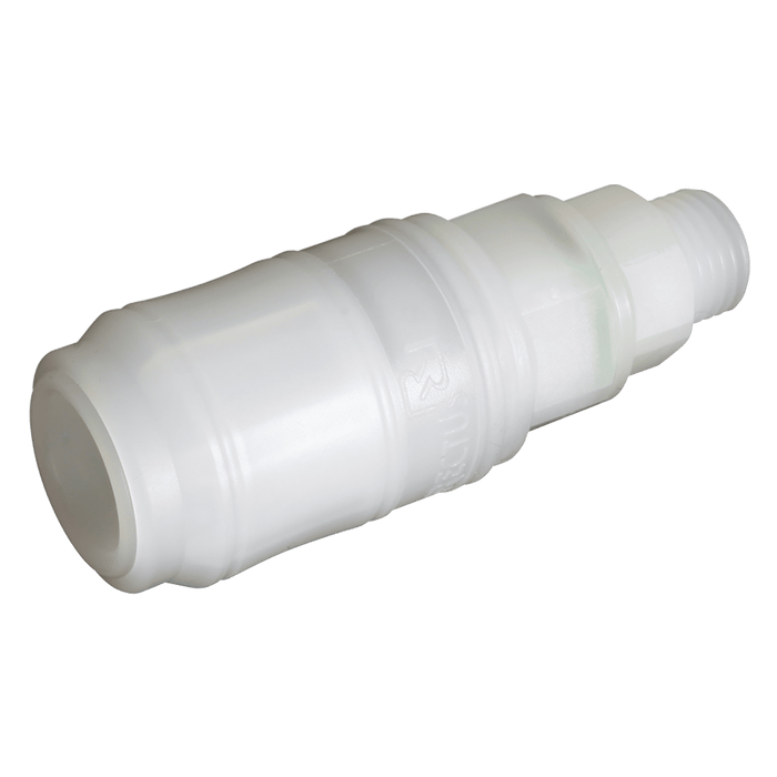 Parker Rectus 1/4" BSPP Male Coupling 48KBAW13FVX - FluidAirFittings