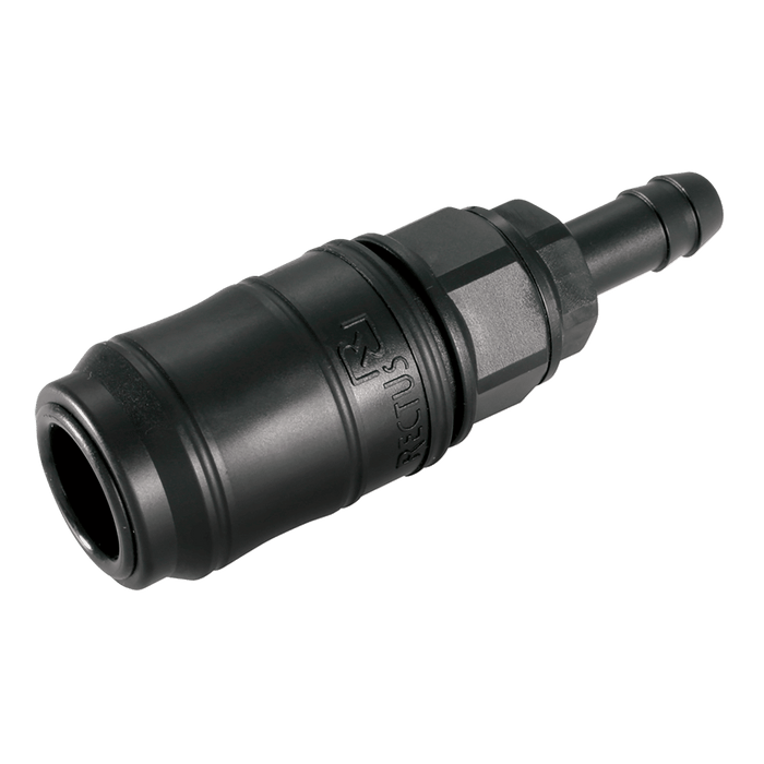 Parker Rectus 1/4" Hose Tail Pom Coupling 48KBTF06DPX - FluidAirFittings