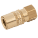 Parker Rectus 1/4" BSPP Female Coupling 86KFIW13MVX - FluidAirFittings