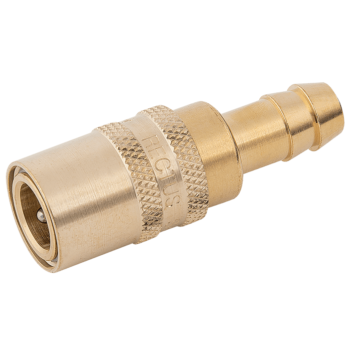 3/8" Hose Tail Coupling Viton Straight 87KBTF09MVX - FluidAirFittings