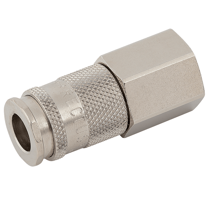 Parker Rectus 3/8" BSPP Female Coupling 95KSIW17BPN - FluidAirFittings