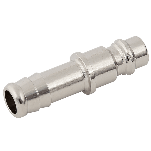 Parker Rectus 06MM/1/4" OD Brass Nickel Plated Hose Tail 96SSTF06MXN - FluidAirFittings