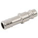 Parker Rectus 06MM/1/4" OD Brass Nickel Plated Hose Tail 96SSTF06MXN - FluidAirFittings