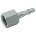 PCL 1/4" BSPP Female Plug ACA2746 - FluidAirFittings