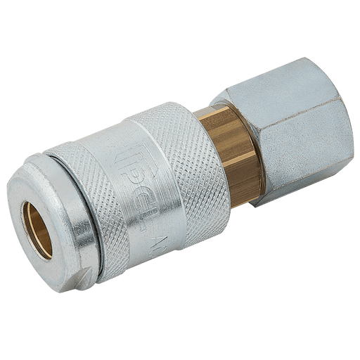 PCL 1/4" BSPT Female Coupling AC4CF02 - FluidAirFittings