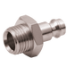PCL 1/4" BSPP Male Mini Plug AA11CM - FluidAirFittings