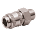 PCL 1/4" BSPP Male Mini Coupling AC11CM - FluidAirFittings