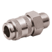 PCL 1/8" BSPP Male Mini Coupling AC11AM - FluidAirFittings