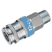 PCL 3/8" BSPT Male Coupling AC71EM - FluidAirFittings