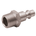 PCL 1/4" BSPT Male ISO B12 Plug AA7502 - FluidAirFittings