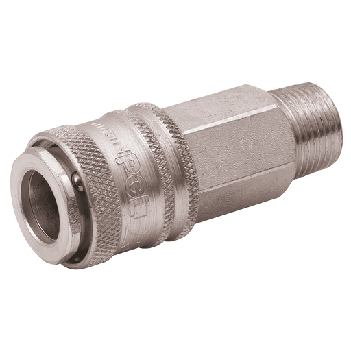 PCL 1/2" BSPT Male Coupling AC78JM - FluidAirFittings