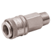 PCL 1/4" BSPT Male Coupling AC78CM - FluidAirFittings