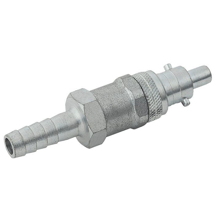 PCL 1/4" Steel Zinc Hose Tail Swivel Instantair AA5310 - FluidAirFittings