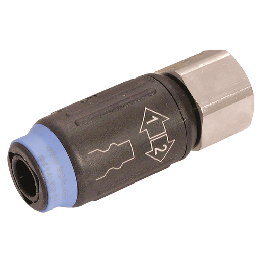 Parker Legris 1/2" Female BSPP Coupling LE-9414U06 21 - FluidAirFittings