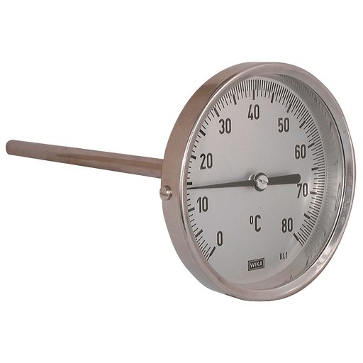 WIKA 0-60°C Bi-Metallic Thermometer WTG160-60 - FluidAirFittings