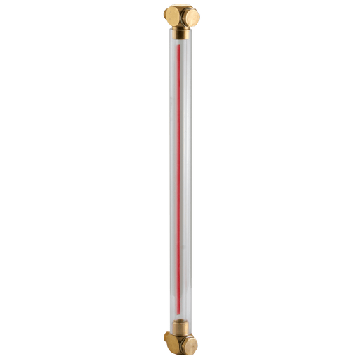 Seetru 3/8" BSP Fluid Level Gauge w/o Thermometer Centres 700MM SEE29700 - FluidAirFittings
