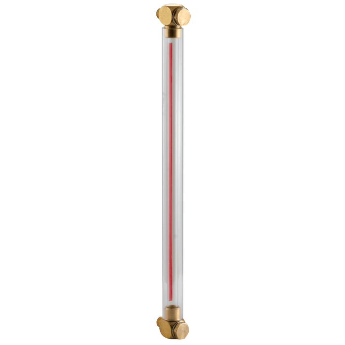 Seetru 3/8" BSP Fluid Level Gauge w/o Thermometer Centres 700MM SEE29700 - FluidAirFittings
