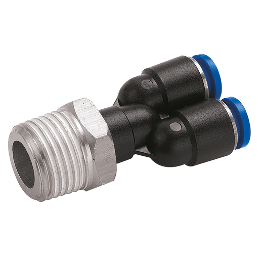 FT Pro 12MM OD X 3/8" BSPT Female Y 2019-7976 - FluidAirFittings