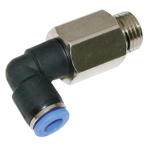 FT Pro 08MM OD X 3/8" BSPP Male Stud Ext Elbow 2033-9115 - FluidAirFittings