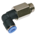 FT Pro 08MM OD X 3/8" BSPP Male Stud Ext Elbow 2033-9115 - FluidAirFittings