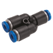FT Pro 10MM OD Equal Y 2019-8479 - FluidAirFittings