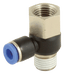 FT Pro 12MM X 1/2" NPT Female Single Banjo 2111-4285 - FluidAirFittings